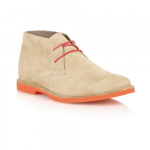 MFW049 BRIDGES TAUPE SUEDE-ORANGE