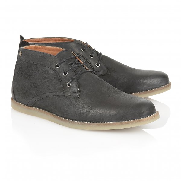 Gee Black Oxide Leather Chukka Boot