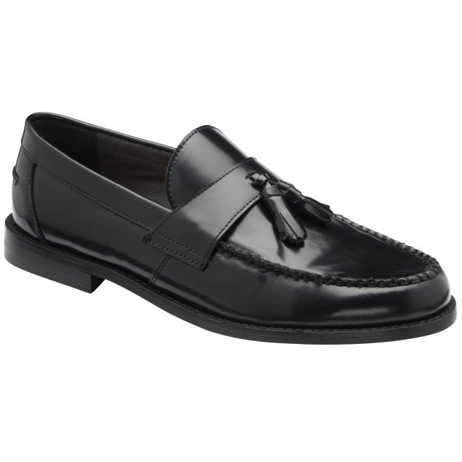 Black Bounty Leather Loafer | Frank Wright