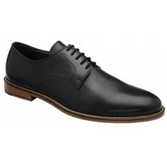 Black Chambers Leather Derby Shoe | Frank Wright