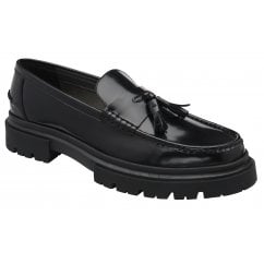 Black Cook Leather Loafer | Frank Wright