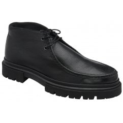 Black Harris Leather Ankle Boot | Frank Wright
