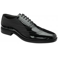 Frank Wright Black Leather Oxford Dress Shoes Mens Size 8 Excellent Wright - Black Calf Oxford | Mens Oxford | | Barker Shoes USA main image 3