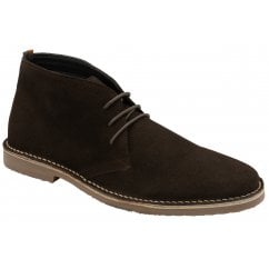 Brown Edwin Suede Desert Boot | Frank Wright