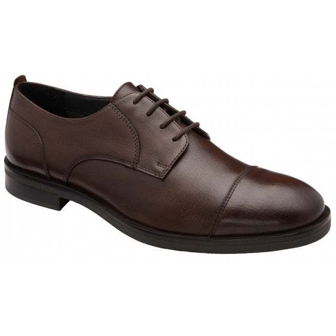 Brown Keetley Leather Derby Shoe | Frank Wright