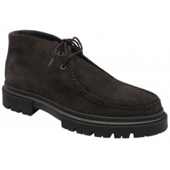 Dark Brown Harris Suede Ankle Boot | Frank Wright