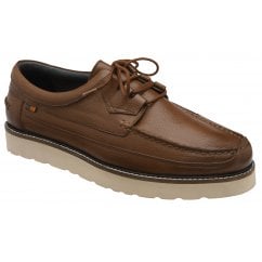 Tan Weller Milled Leather Shoe | Frank Wright