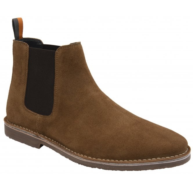Tan Whipp Suede Chelsea Boot | Frank Wright